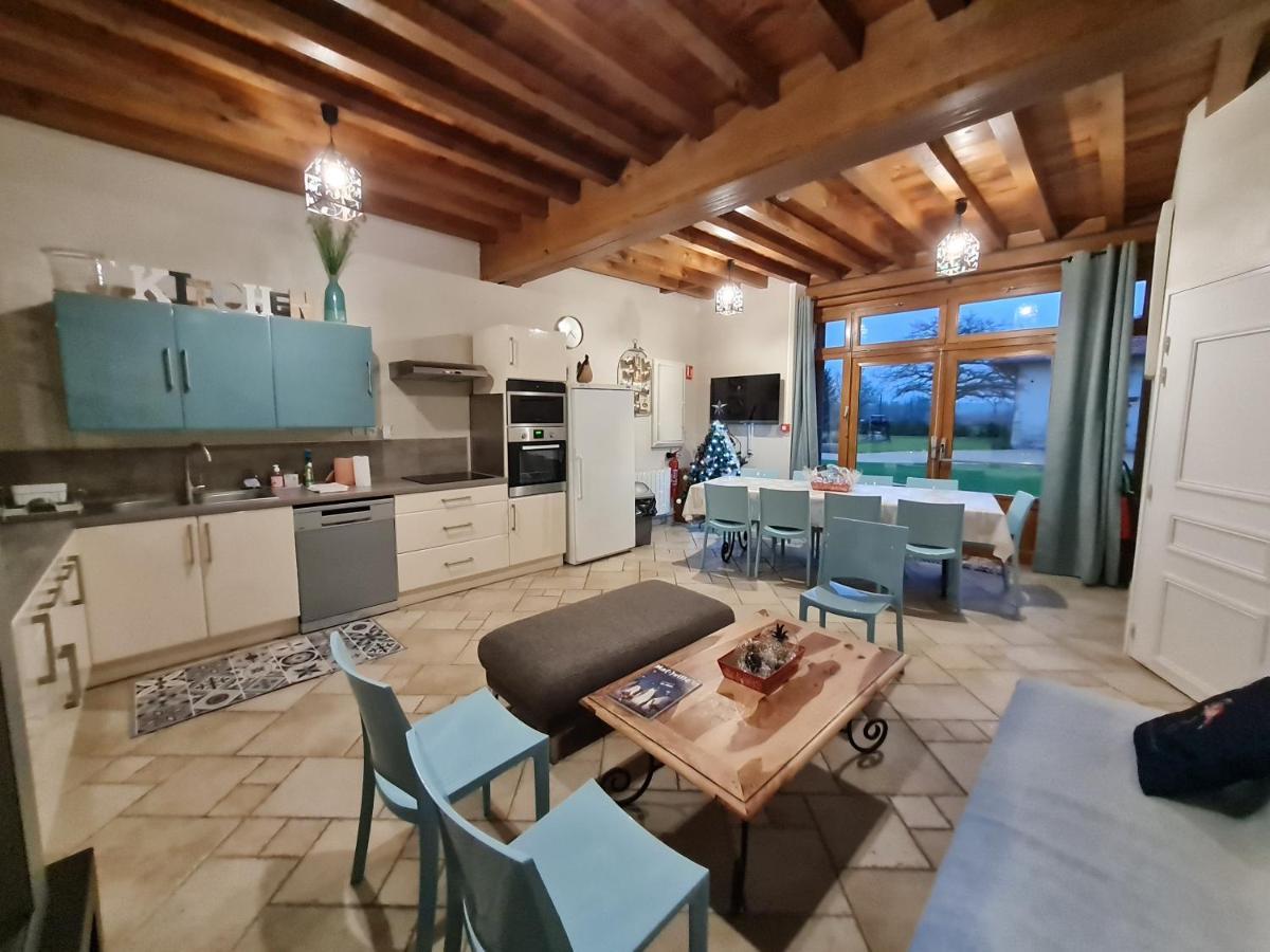 Domaine Du Cuiset -Gite Des Combles Villa Saint-Andre-sur-Vieux-Jonc ภายนอก รูปภาพ